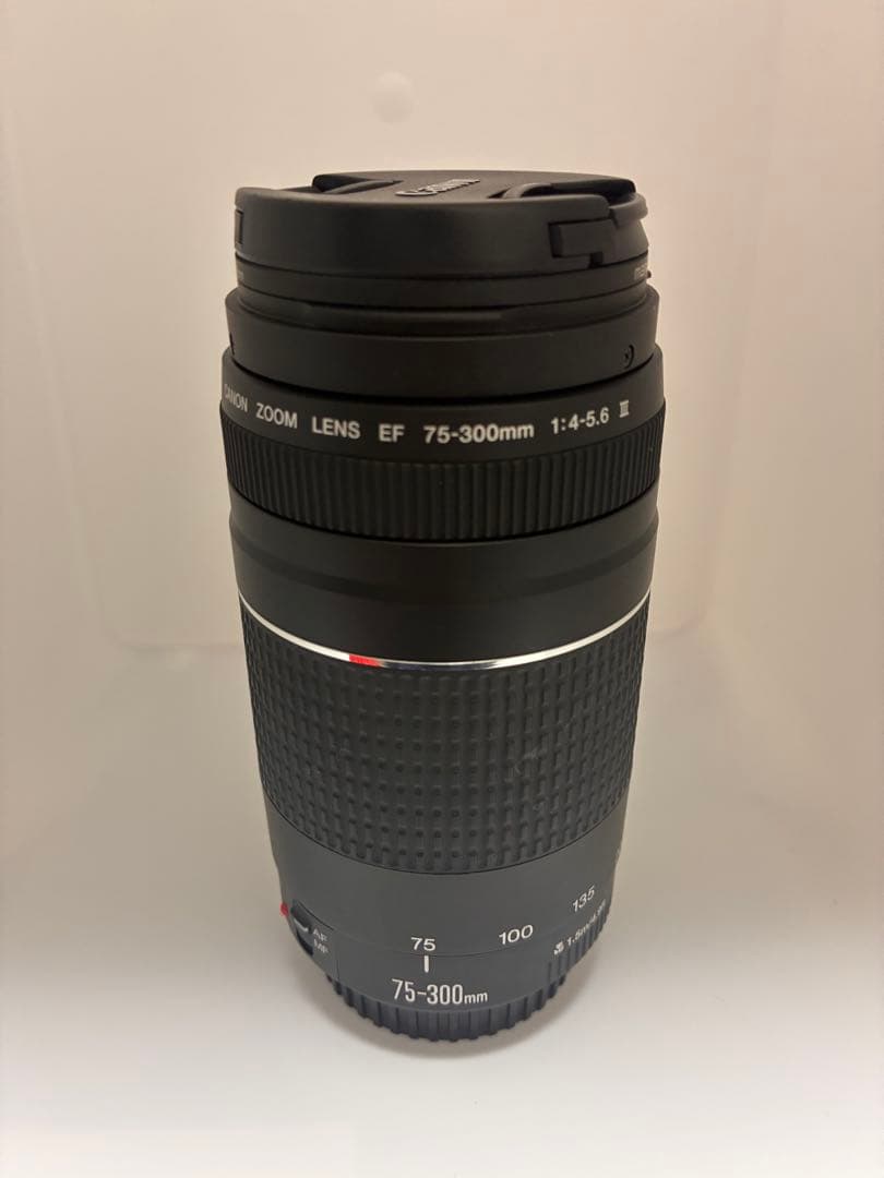 美品Canon EF 75-300mm F4-5.6 Ⅲマルミレンズフィルター付