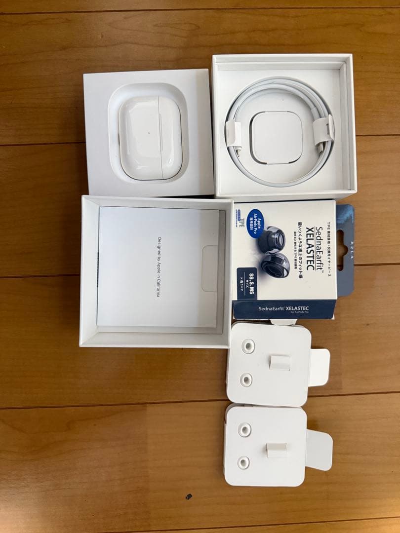 Apple iPhone 13 pro maxシルバー 本体　Airpods等付