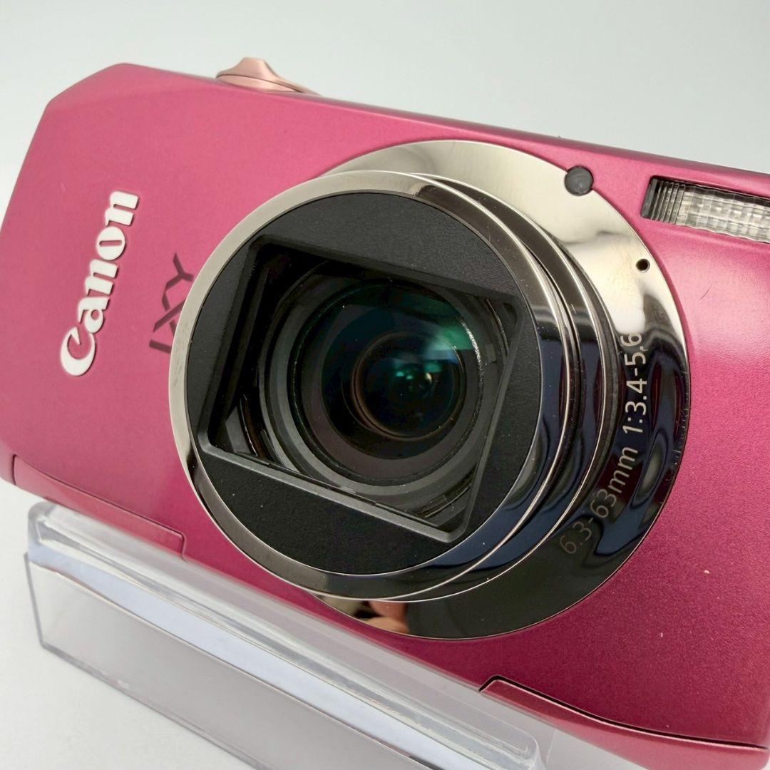 【極美品】Canon IXY 50S コンデジ ピンク 純正ケース付　キャノン