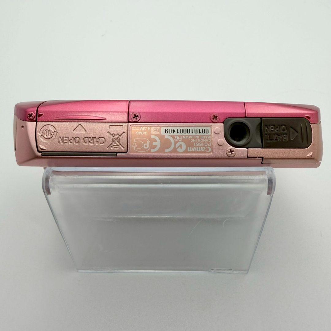 【極美品】Canon IXY 50S コンデジ ピンク 純正ケース付　キャノン