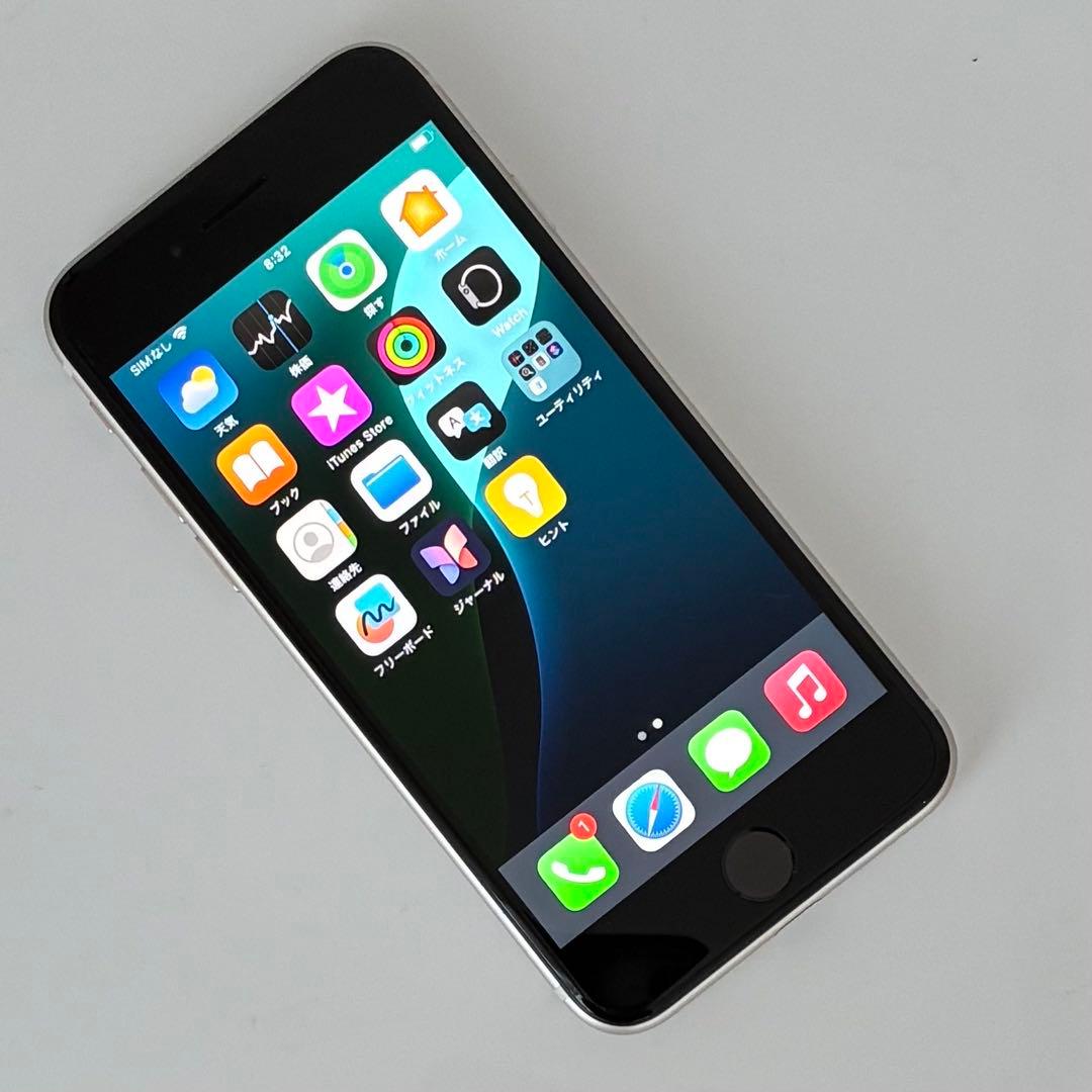 M52【電池新品100％表示】iPhone SE3 64GB スターライト