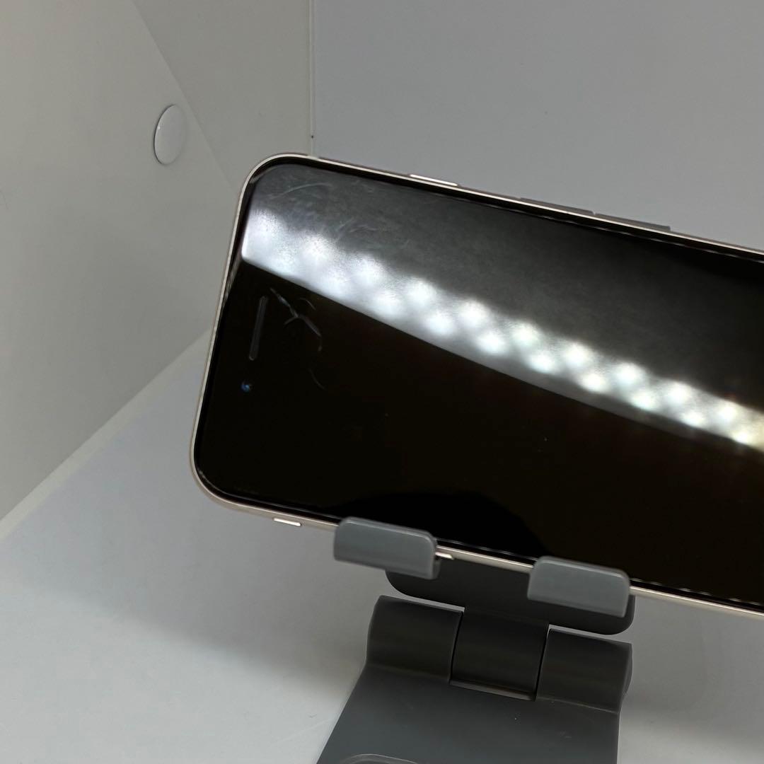 M52【電池新品100％表示】iPhone SE3 64GB スターライト