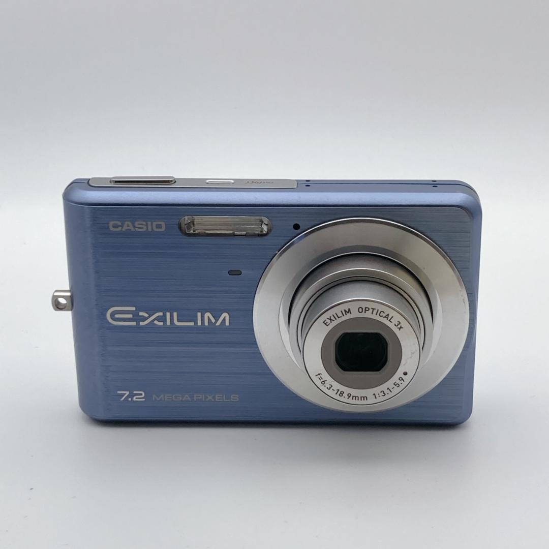 【美品】CASIO EXILIM EX-Z7 デジタルカメラ ブルー