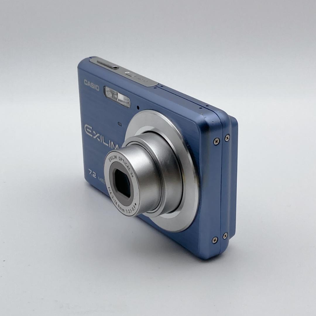 【美品】CASIO EXILIM EX-Z7 デジタルカメラ ブルー