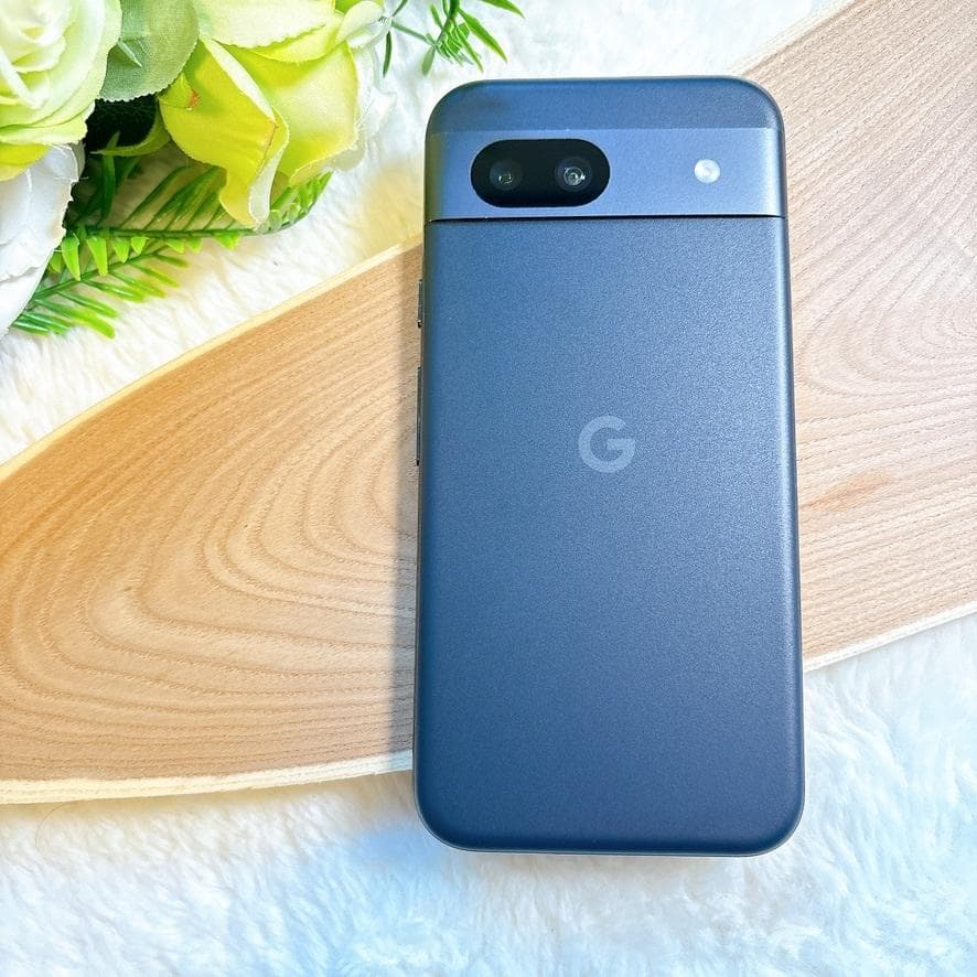 箱付美品GooglePixel8a128GBObsidian動作確認初期化済み