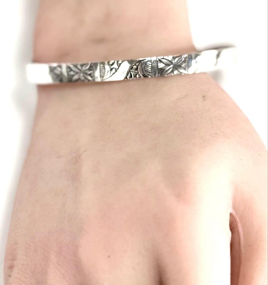 トゥアレグ族　ハンドメイド　シルバーブレスレット