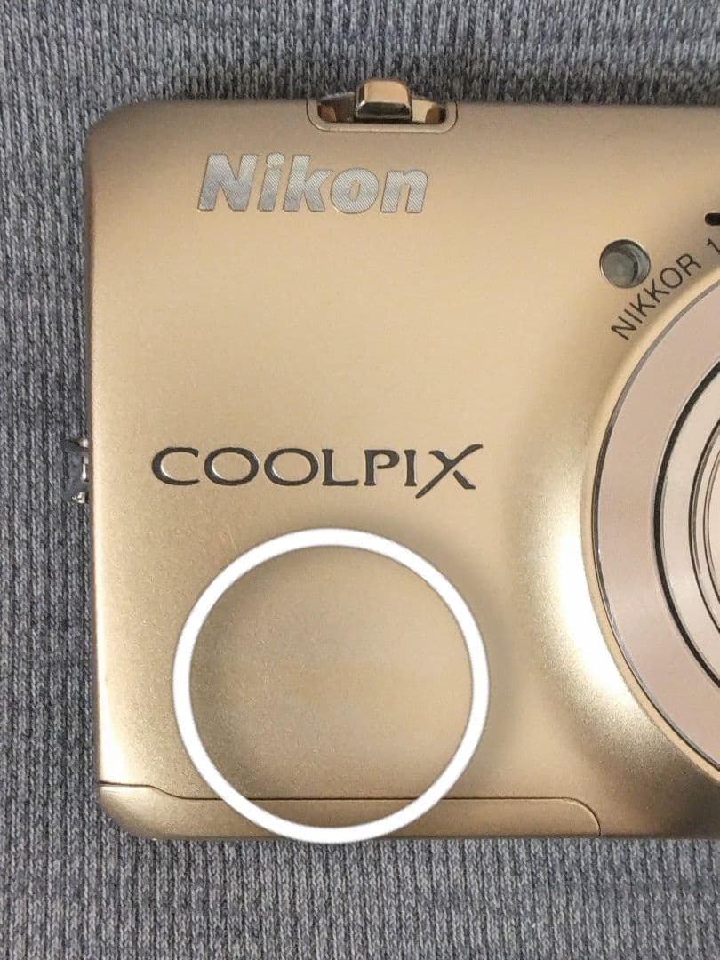 Nikon ニコン COOLPIX S6300 ゴールド 動作確認済