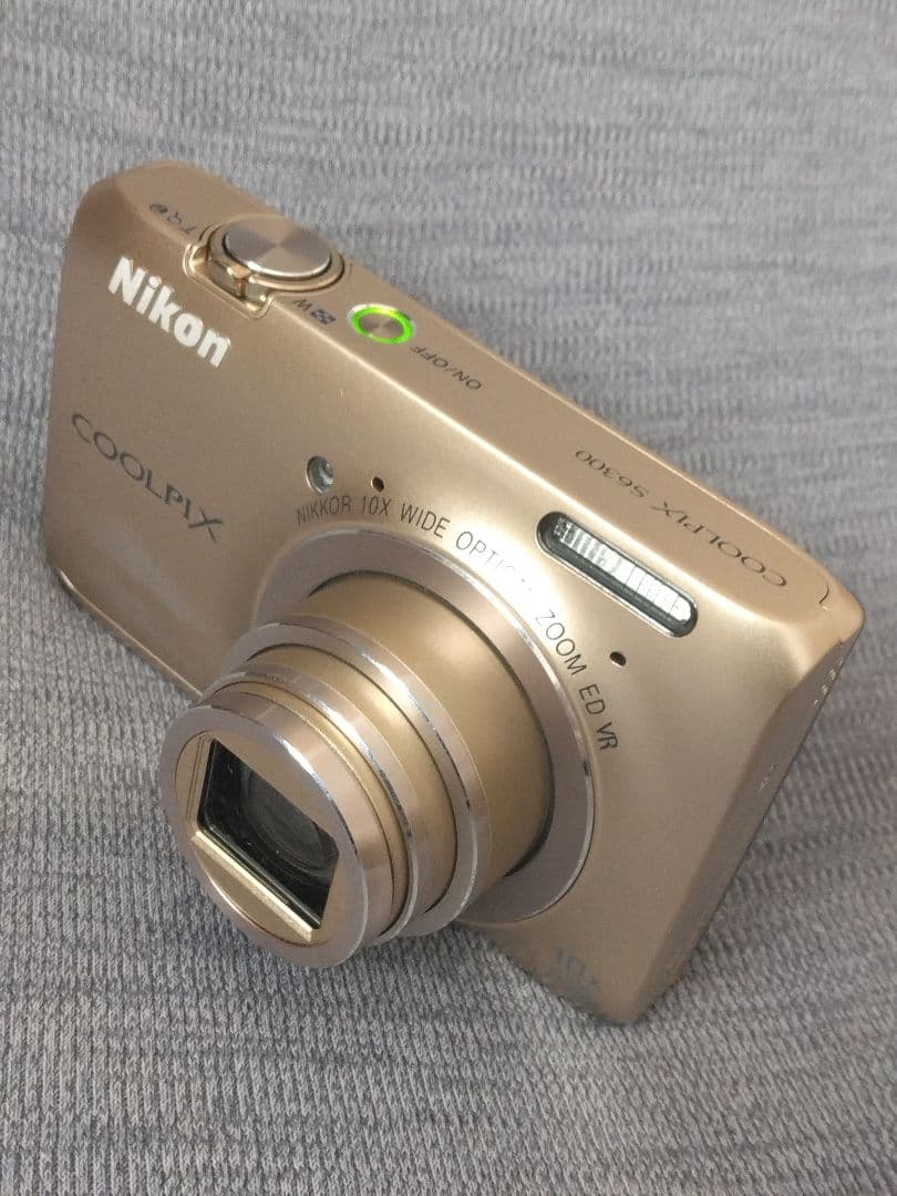 Nikon ニコン COOLPIX S6300 ゴールド 動作確認済