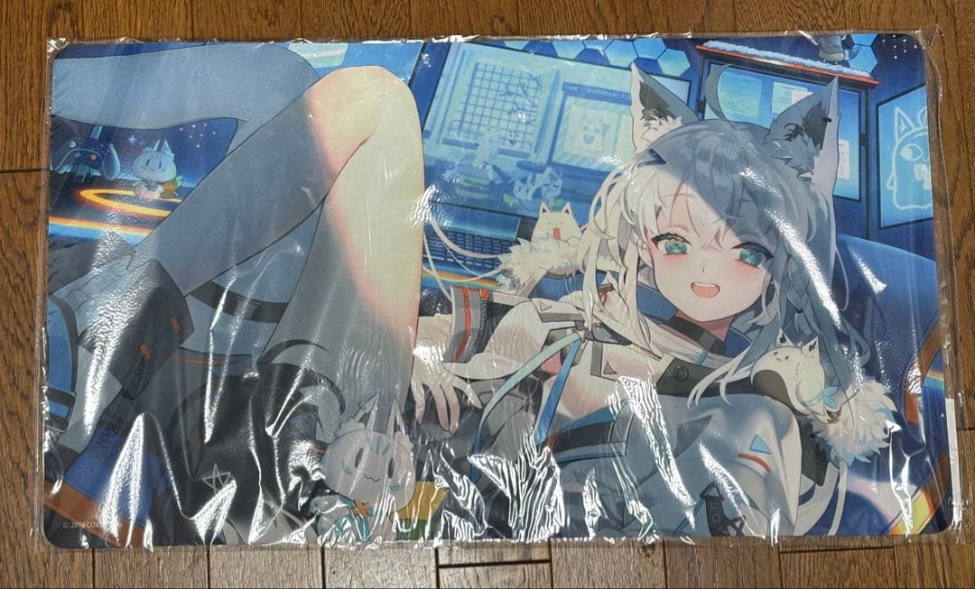 白上フブキ 活動4周年記念 ラバーマット&カードスリーブ