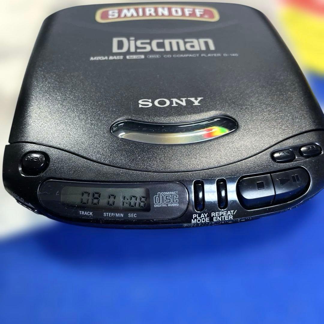 SONY D-140 CDdiscman ポータブルCDプレーヤー　元箱付き