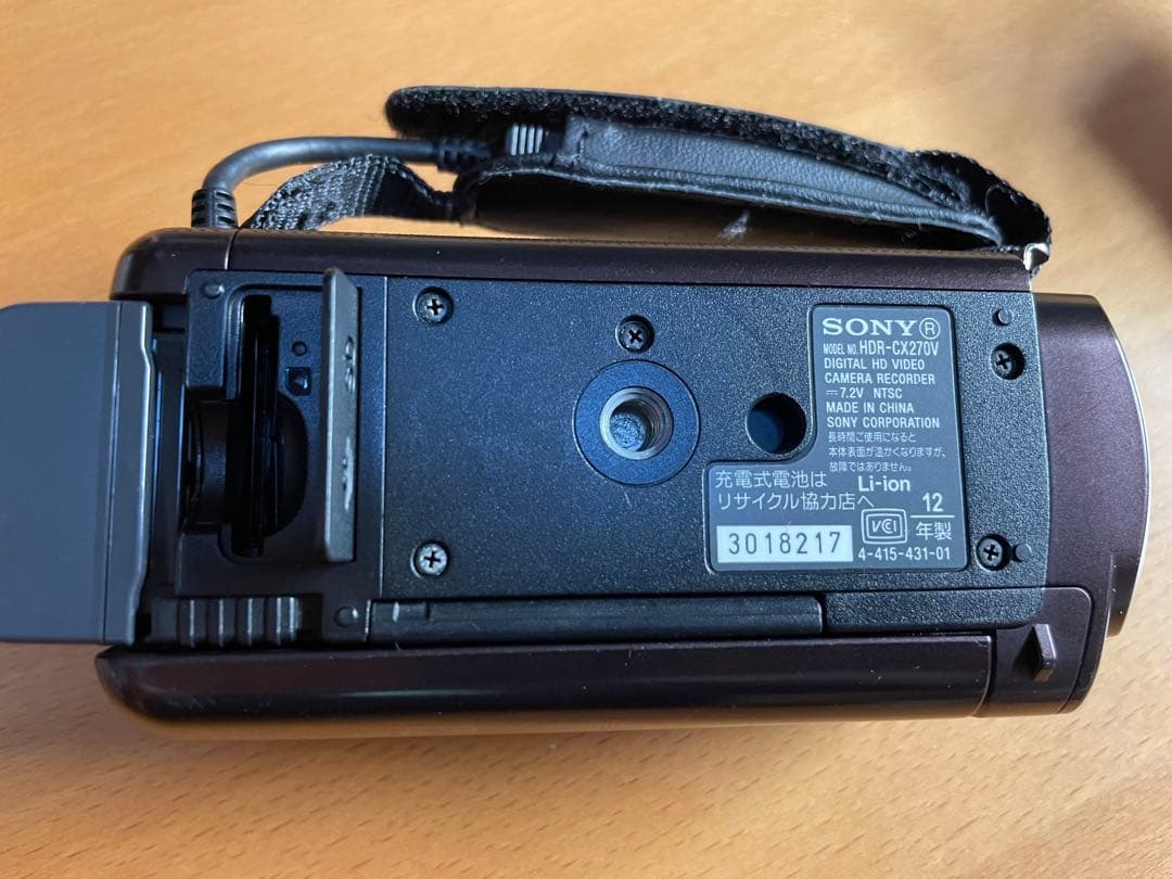ビデオカメラ SONY HANDYCAM HDR-CX-270