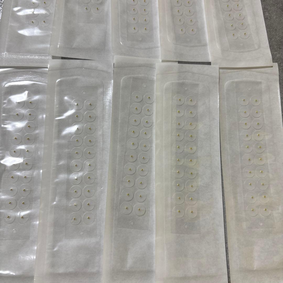 タイムセール耳ツボシート　300粒　15シート　金粒