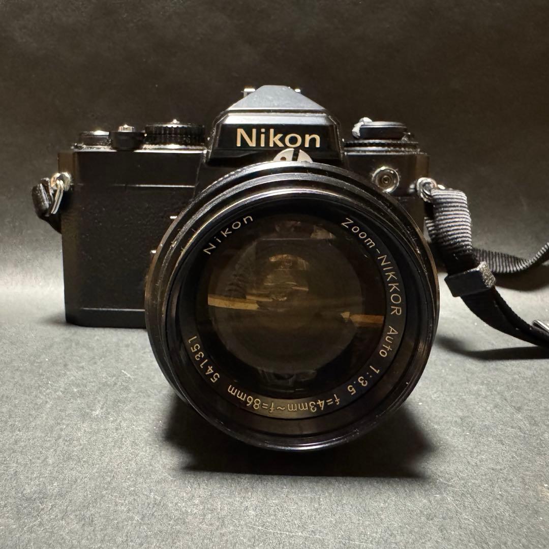 Nikon FE /Zoom-NIKKOR Auto 1:3.5 ジャンク扱い