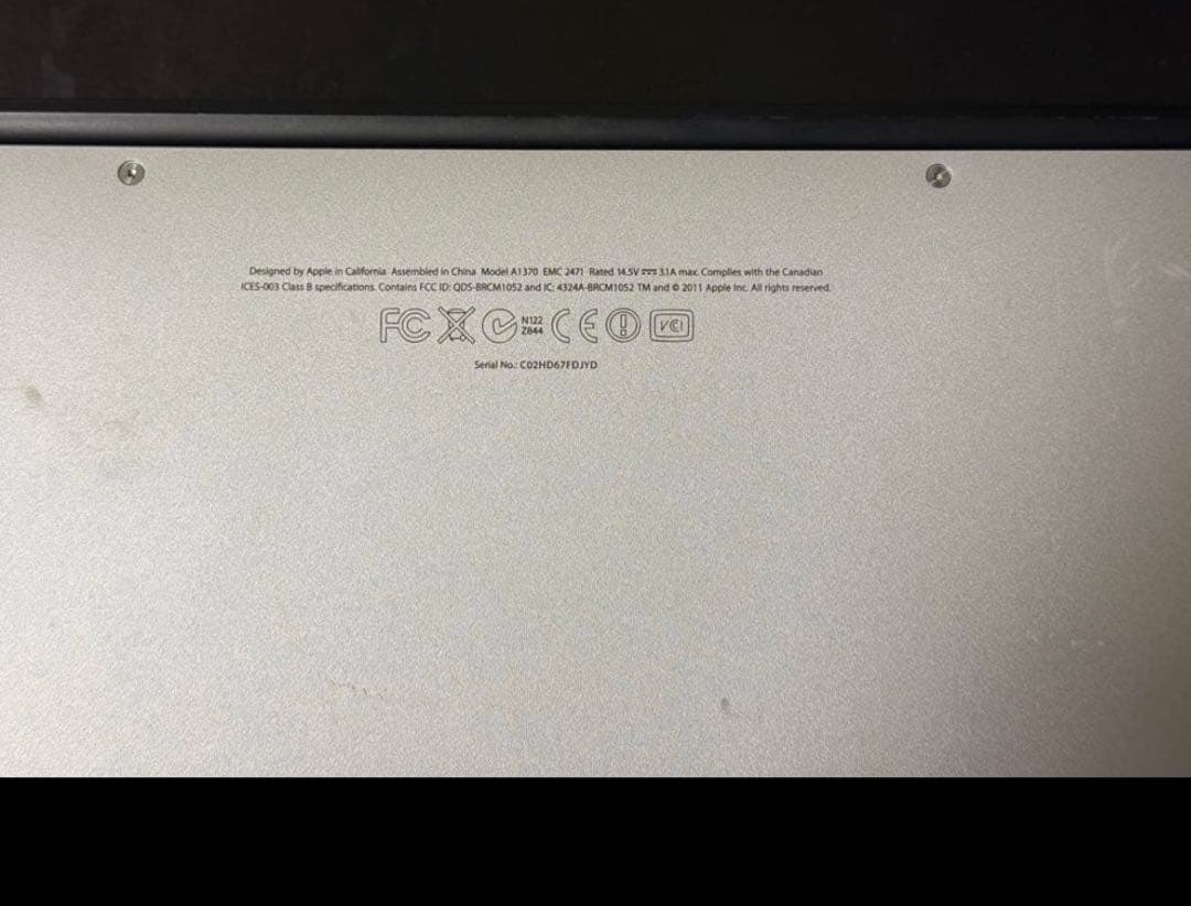MacBook Air (Intel Core i5) 11インチ✨