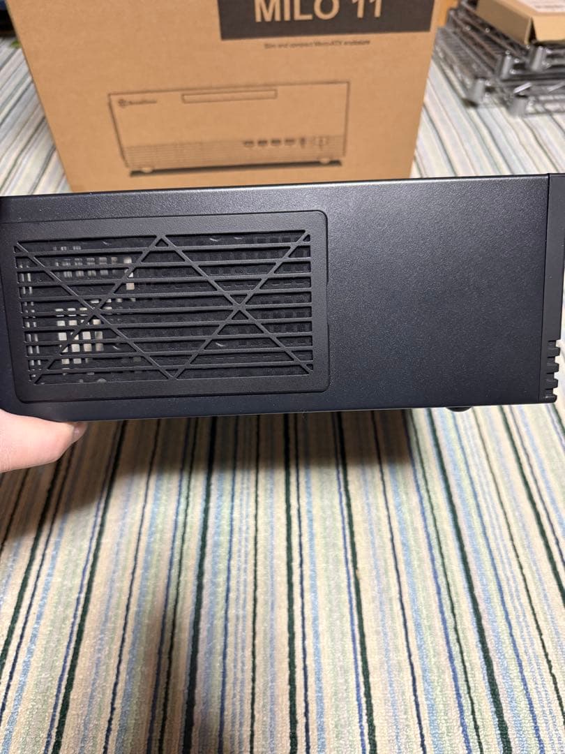 Silver Stone ML11B PCケースSST-ML11B ＋300W