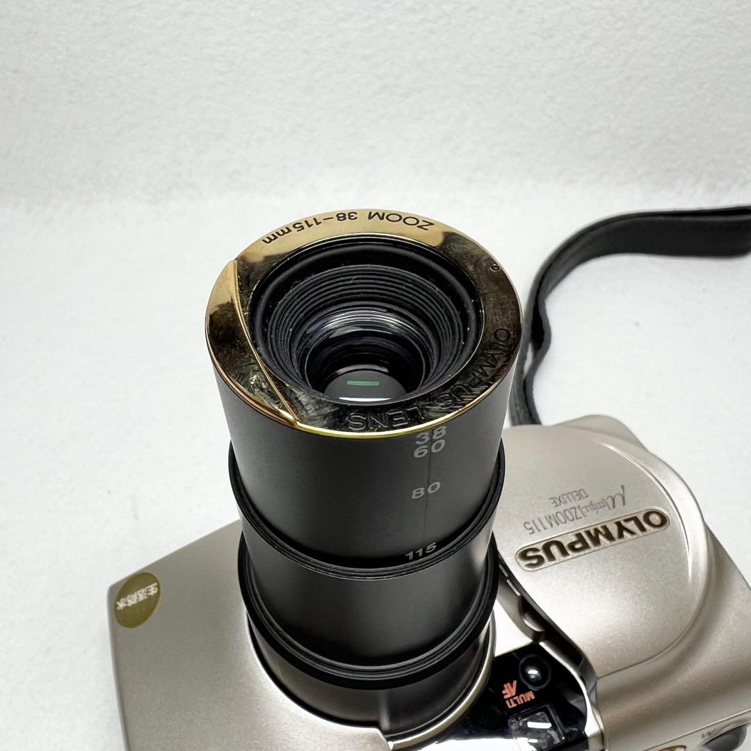 【動作 極美品】OLYMPUS μ [mju:] ZOOM 115 DELUXE