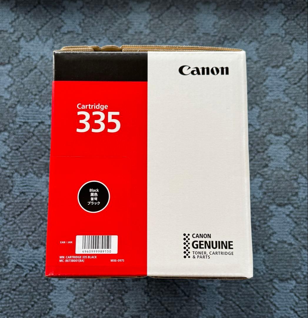 【新品】Canon 純正トナーカートリッジ335 ブラック