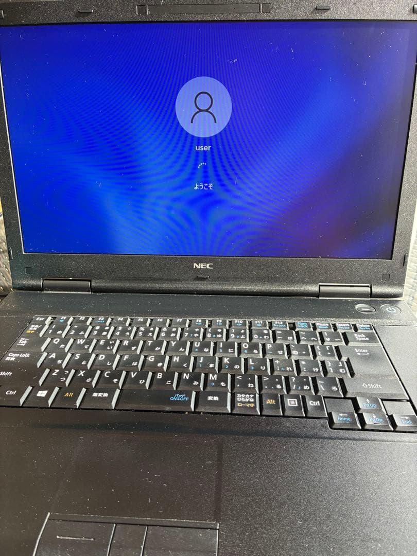 NEC ノートPC 本体　PC-VK25LANFN 訳あり