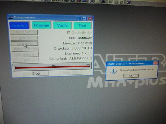 ALTERA EPROMプログラマ PLMJ1213-7000-84-LPセット