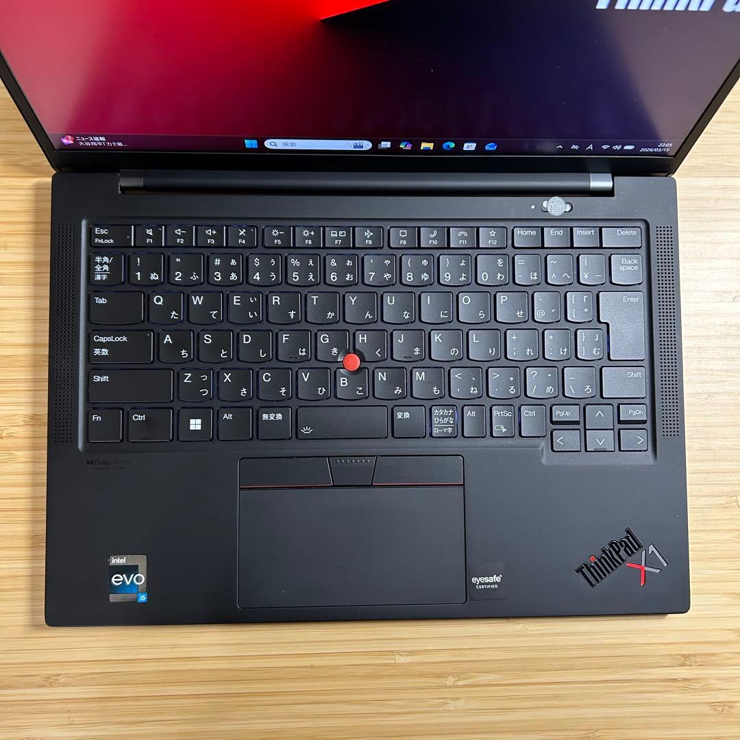 ThinkPad X1 12世代i5 16GB／新品SSD office2024