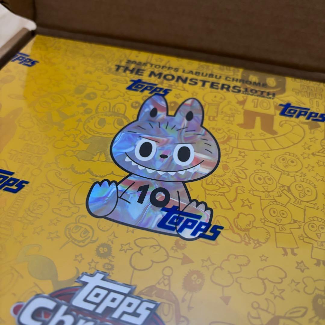 その他 2025 Topps Chrome Labubu 10thAnniversary
