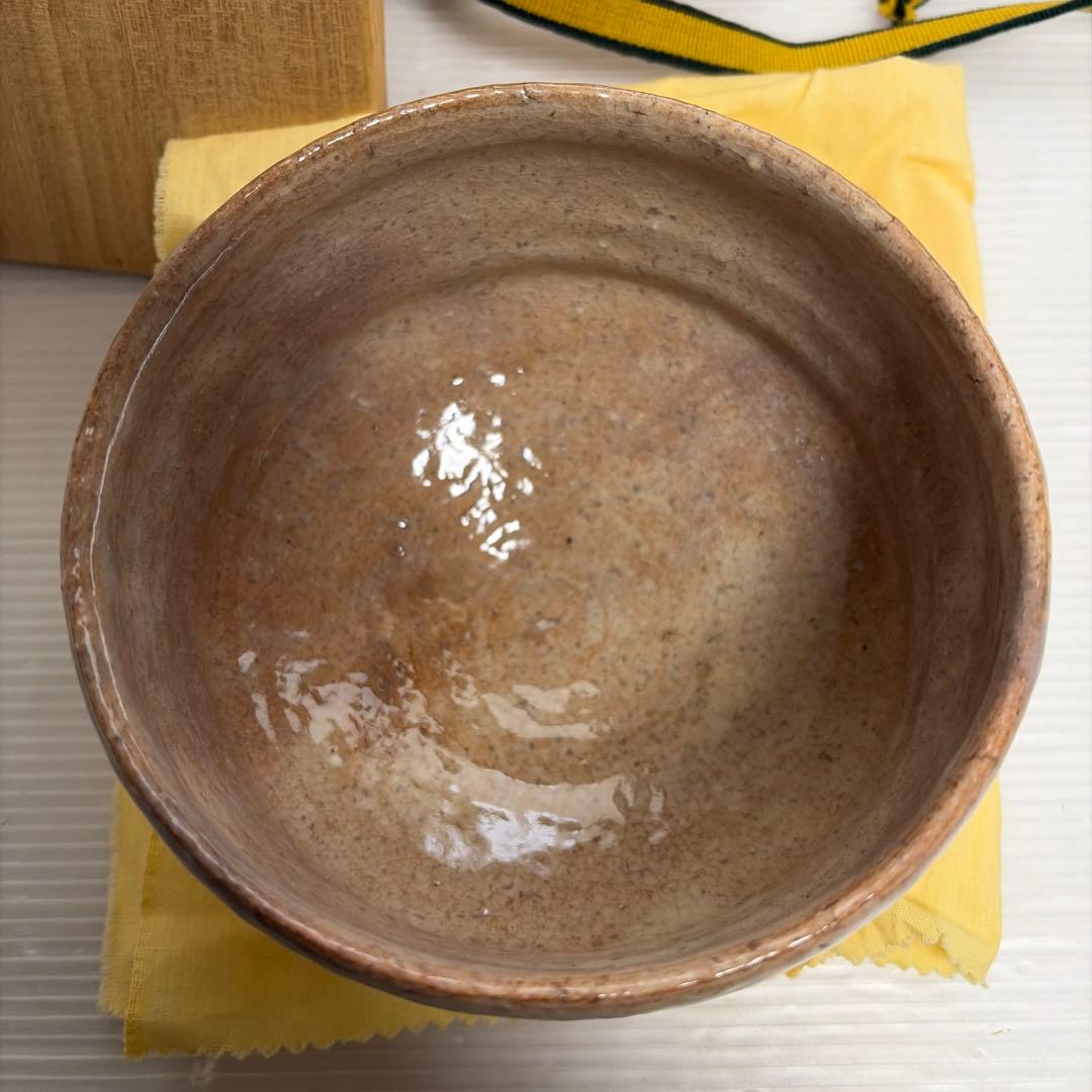 美品★萩焼 陶器 茶碗 茶道具 天寵山 兼田三左エ門 工芸品 骨董品