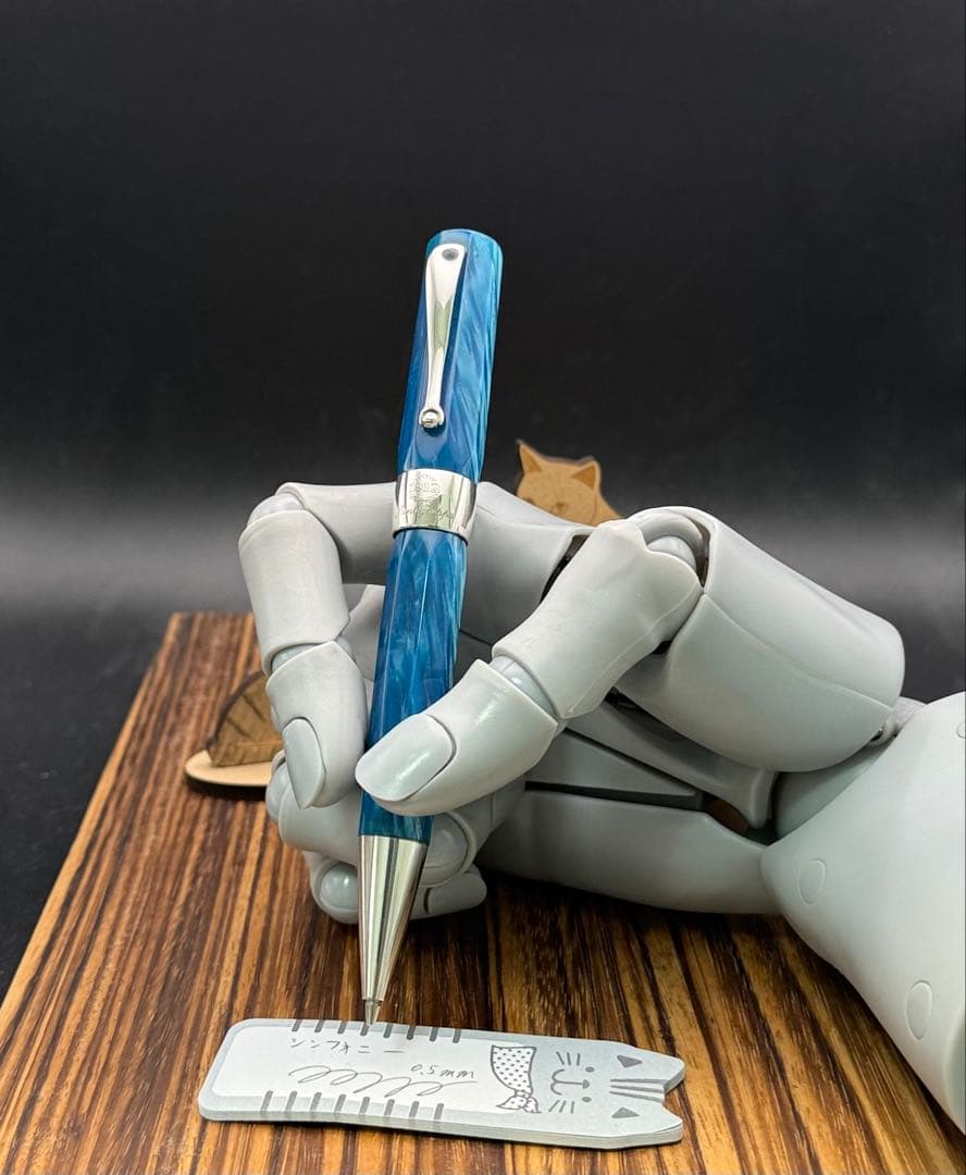レア Montegrappa シャーペン シンフォニー ブルー