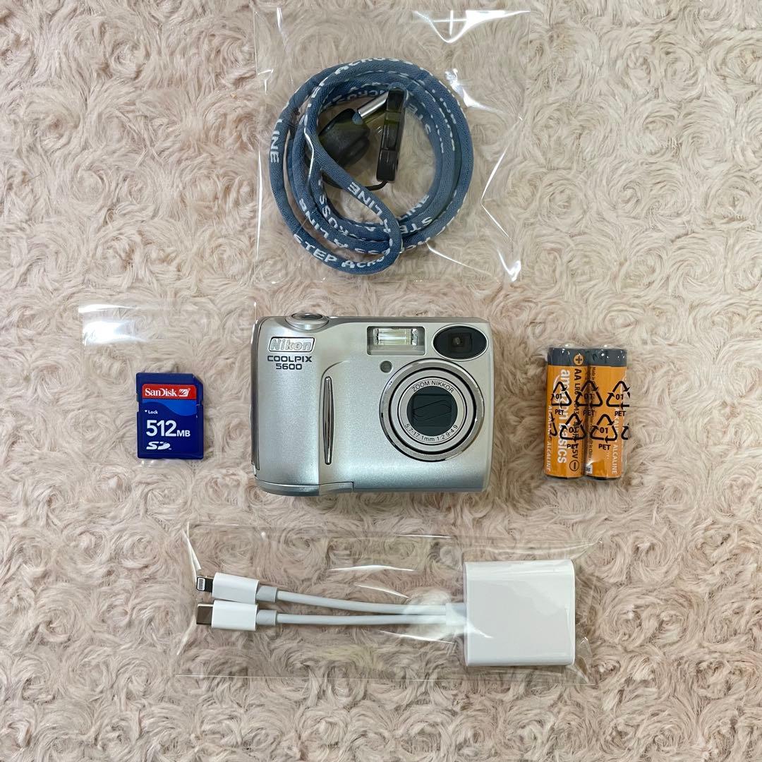 動作確認済✨Nikon coolpix 5600✨スマホ転送OK 単三電池♪