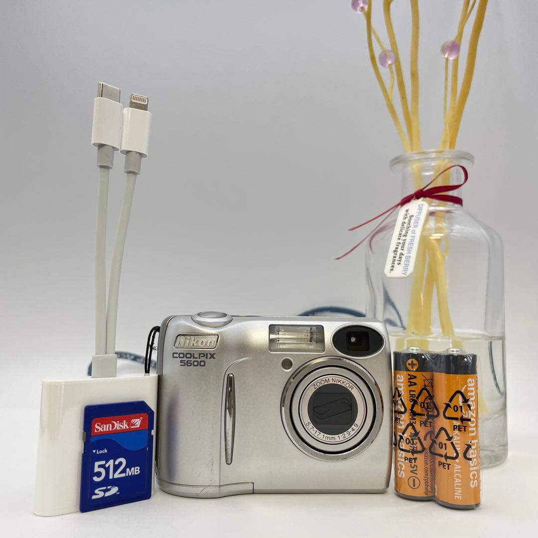 動作確認済✨Nikon coolpix 5600✨スマホ転送OK 単三電池♪