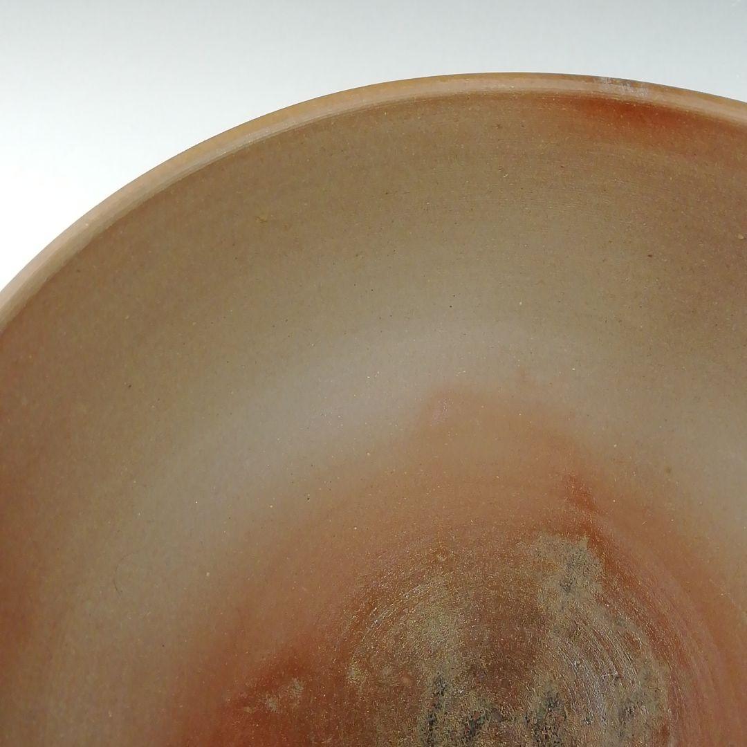 Ｗ２０３　茶碗　『備前　緋襷焼　茶碗』『十四代　木村友敬 作』　共箱　茶道具