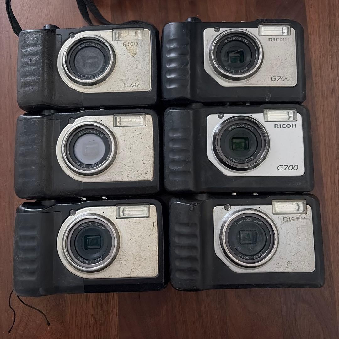 RICOH G700 ×3点　G800 ×3点　動作品　リコー
