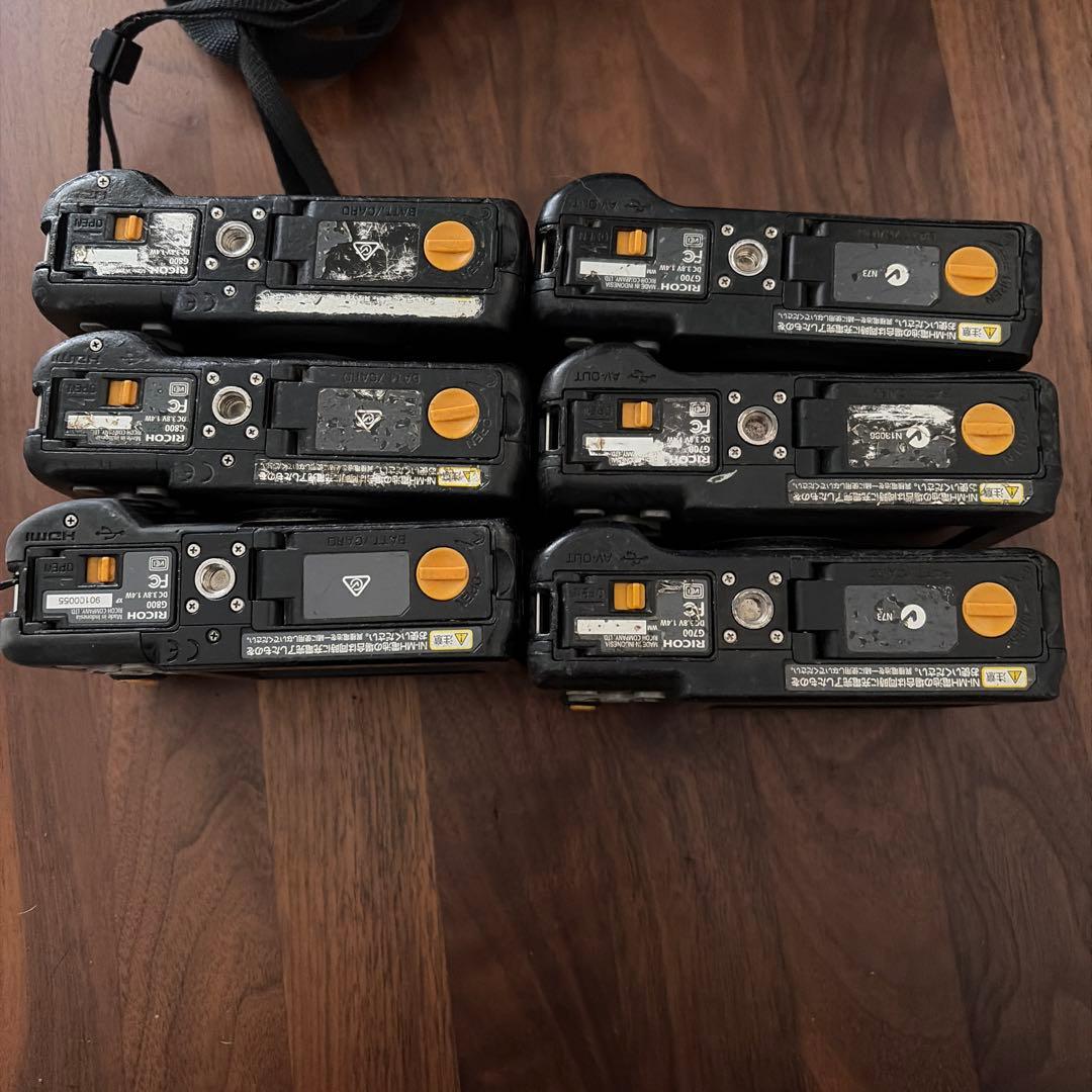RICOH G700 ×3点　G800 ×3点　動作品　リコー