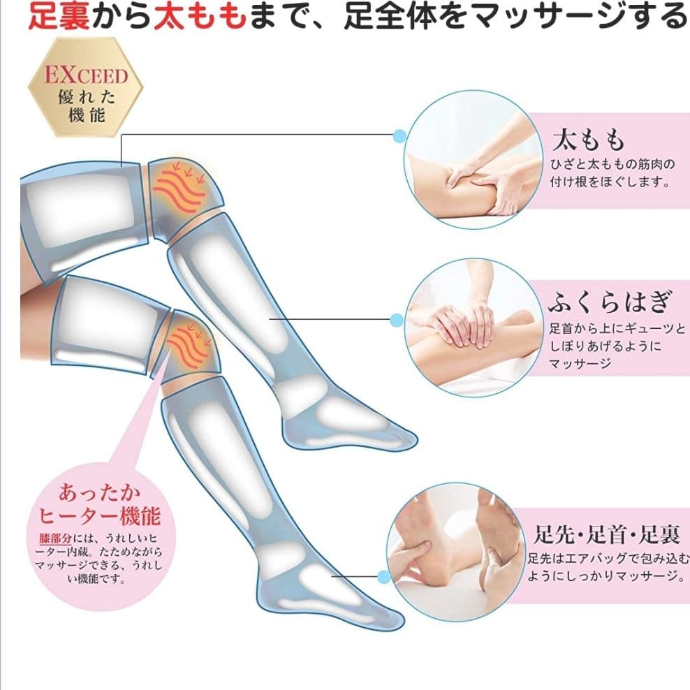 フットマッサージャー　レッグマッサージャー　LEG MASSAGER