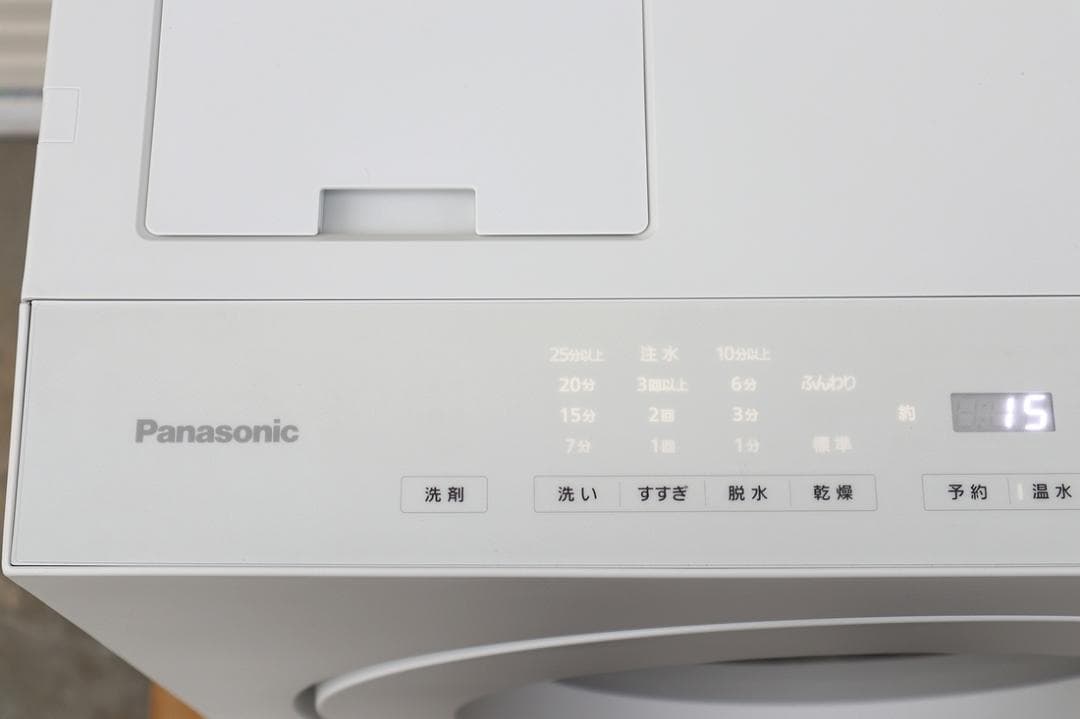 美品 パナソニック コンパクト ドラム式洗濯乾燥機 NA-SD10HAL 左開き