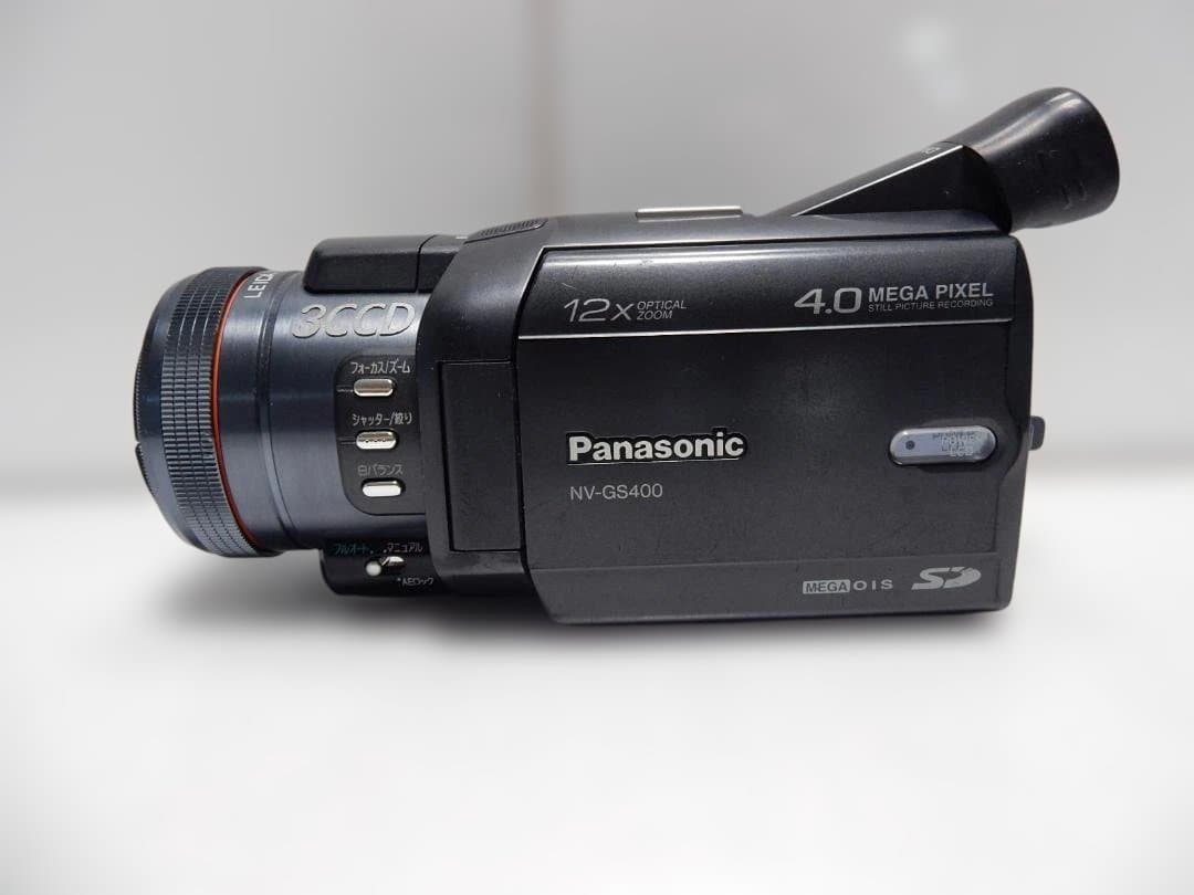 希少　大人気　動作品　Mini DV　パナソニックビデオカメラ　NV-GS400