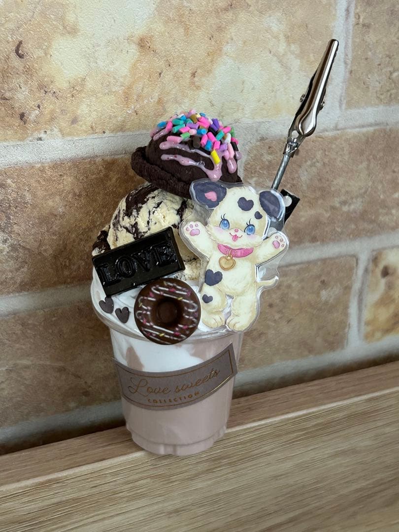 デコパフェ メモスタンド