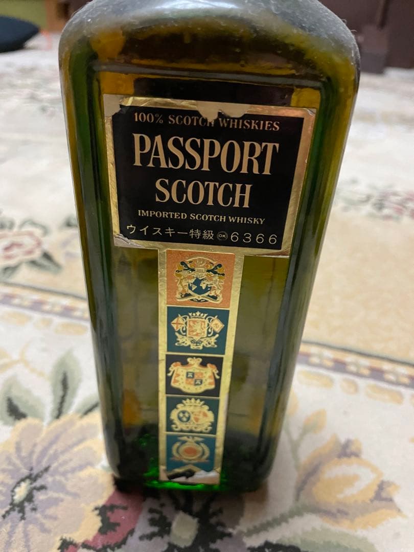 【未開栓・特級】パスポート スコッチ ウイスキー 760ml（1980年代古酒）
