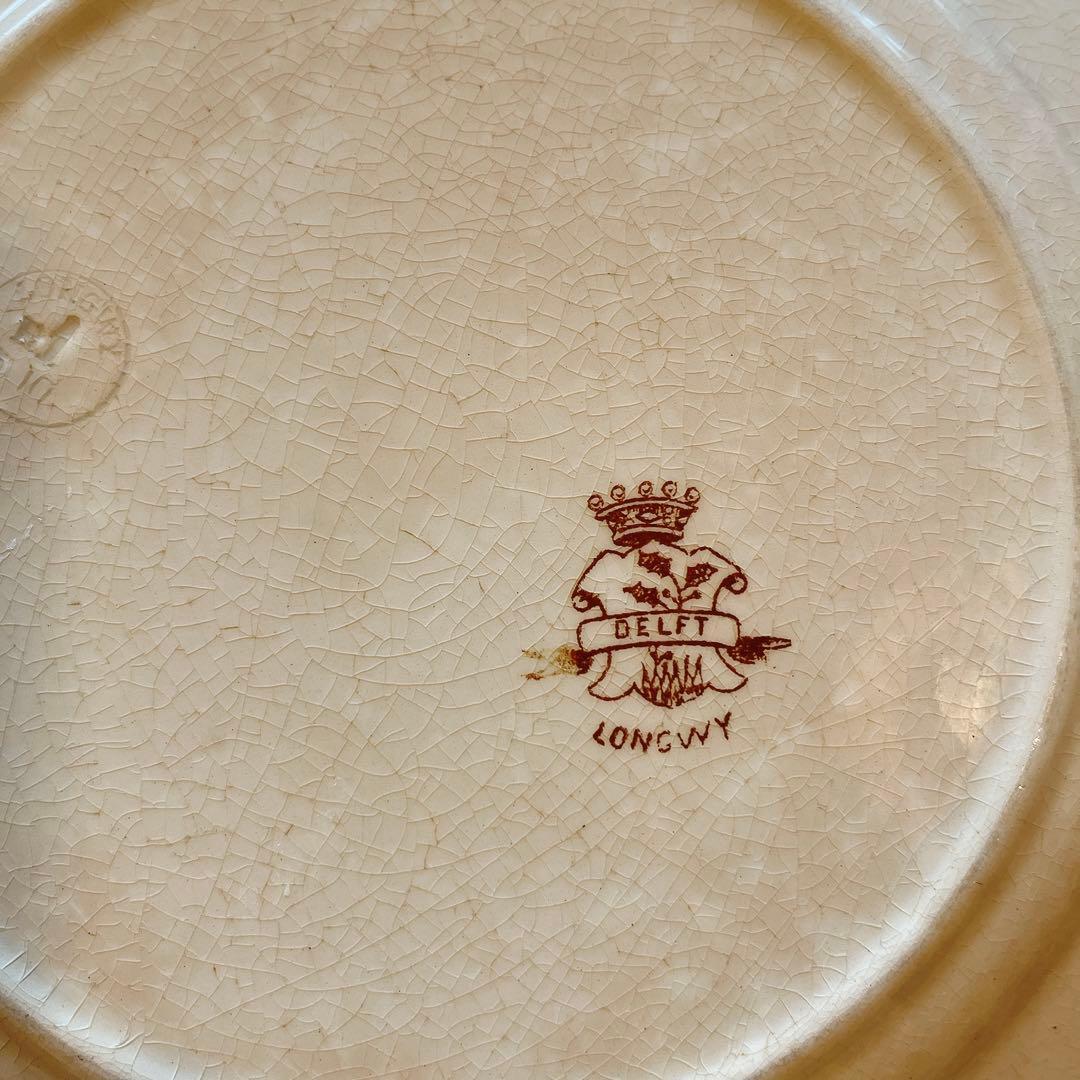 ロンウィlongwy 美しいシックな色彩のディナープレート