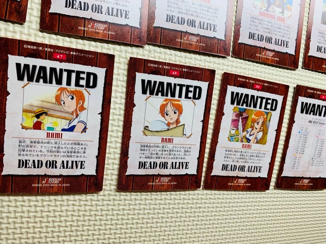 ワンピース　2000年　当時物　ONE PIECE カードダス　BANDAI