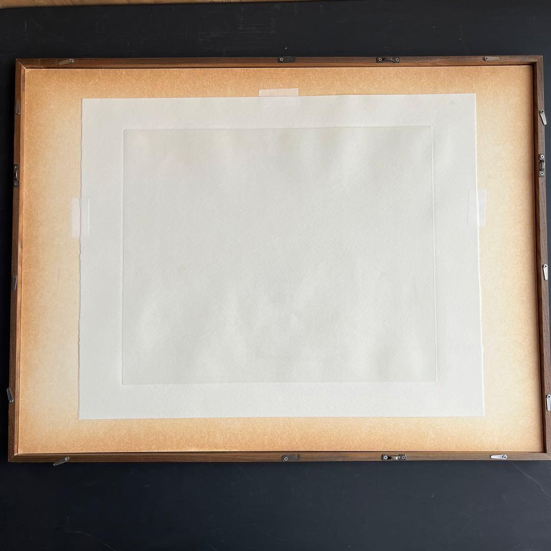 小澤 摩純 直筆サイン入 「おとぎの山」 限定25/100 額装 絵画