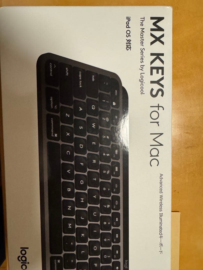 Logitech mx keys for Mac iPad os 対応　無線