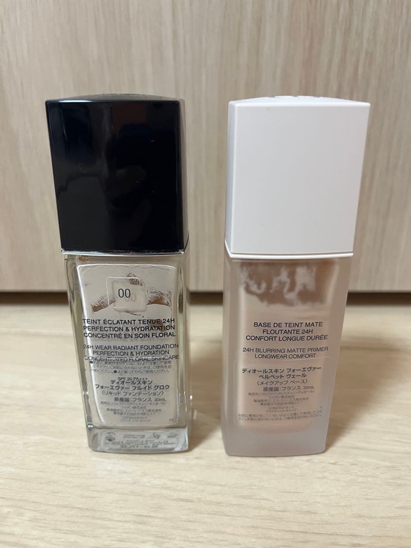 ディオールスキン フォーエヴァー フルイドグロウ00＆ベルベットヴェール セット