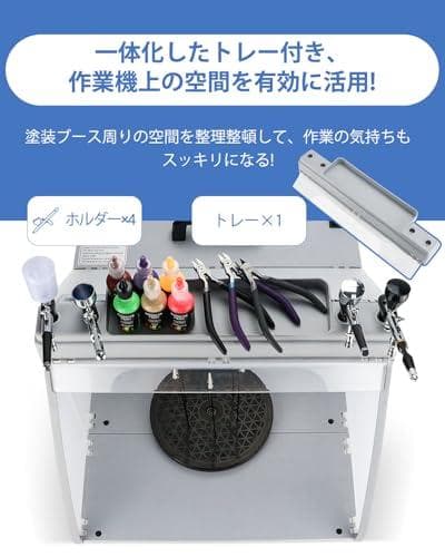 Anesty ASPB-Pro 塗装ブース スプレーブース LED照明 スイッk