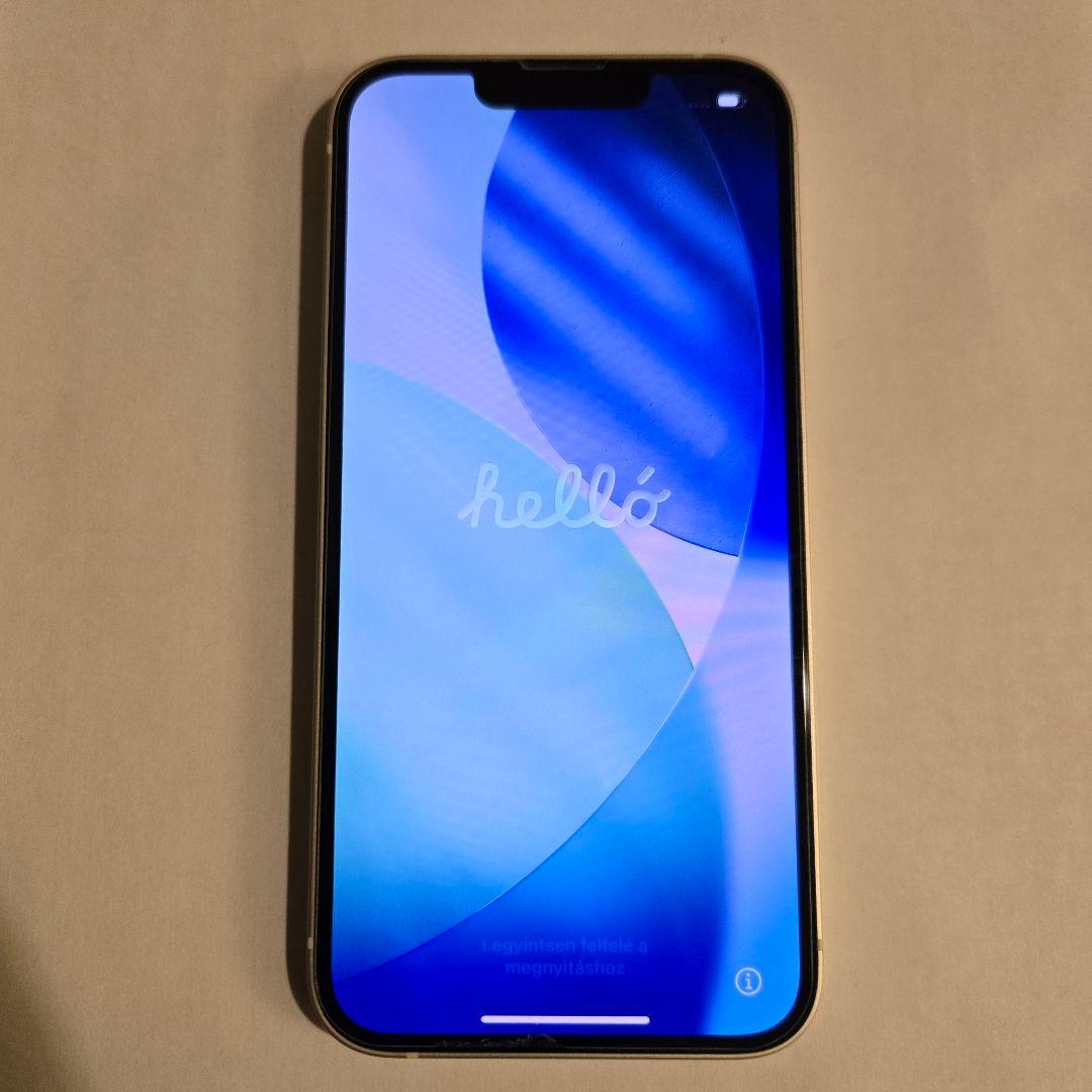 【美品】iPhone13 本体 128g スターライト ホワイト 白