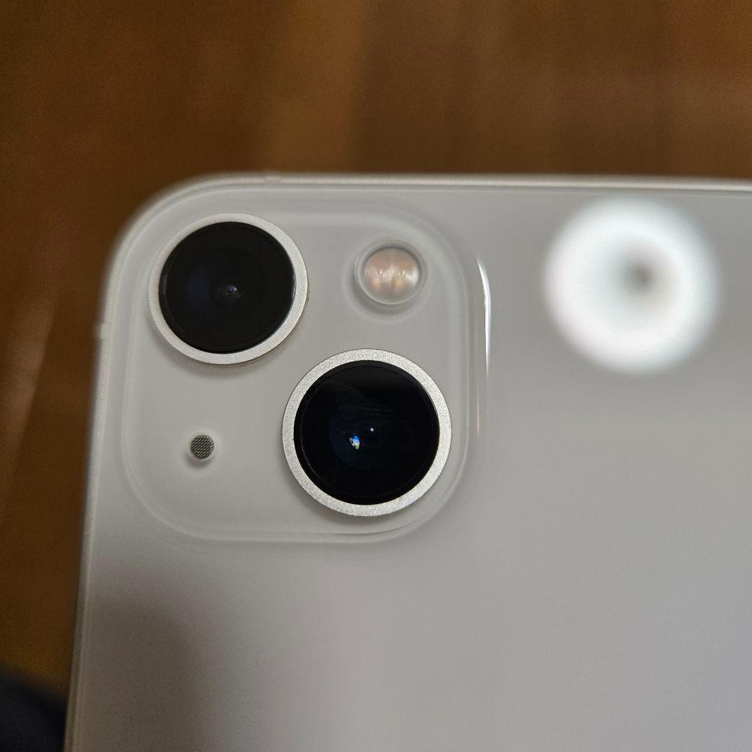 【美品】iPhone13 本体 128g スターライト ホワイト 白