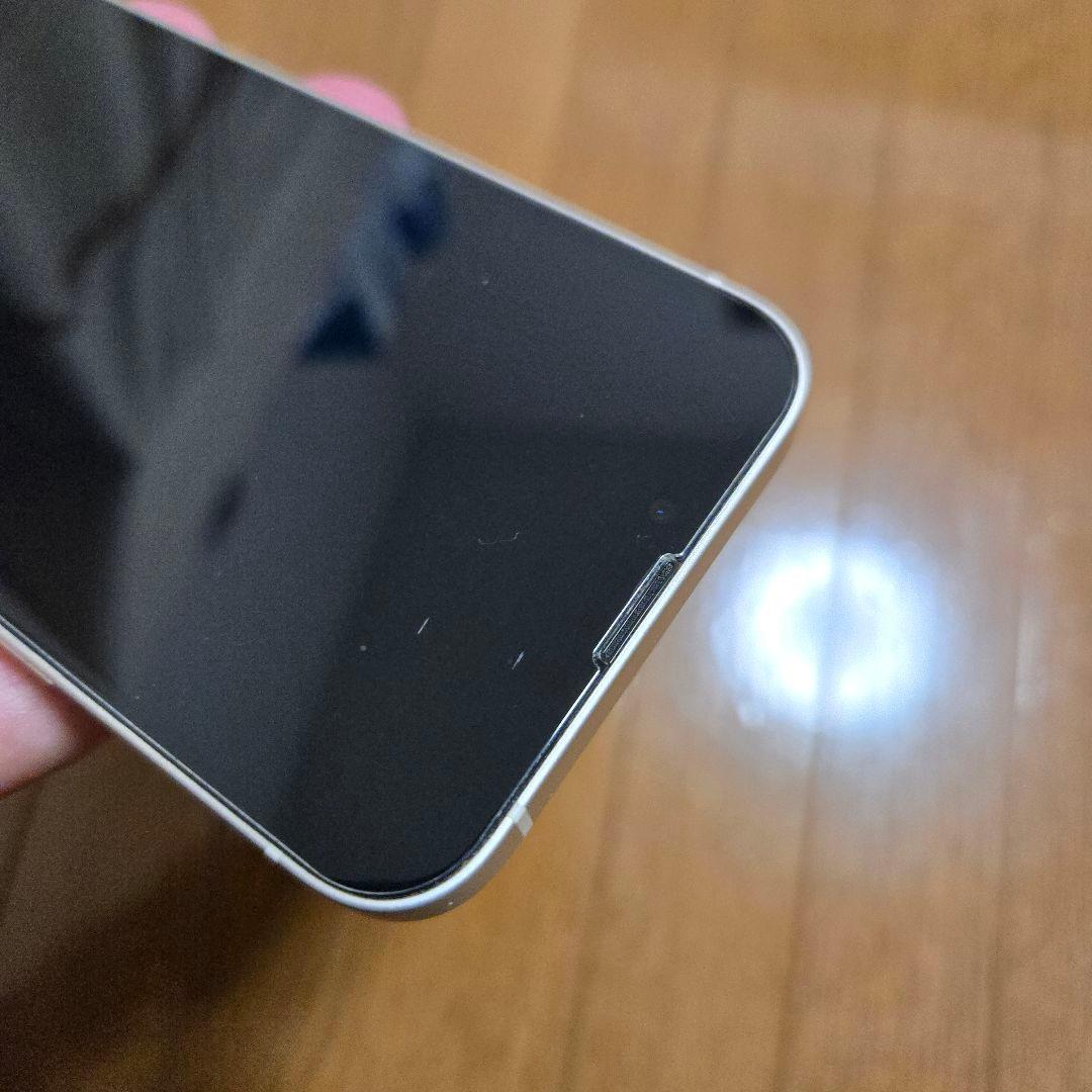 【美品】iPhone13 本体 128g スターライト ホワイト 白