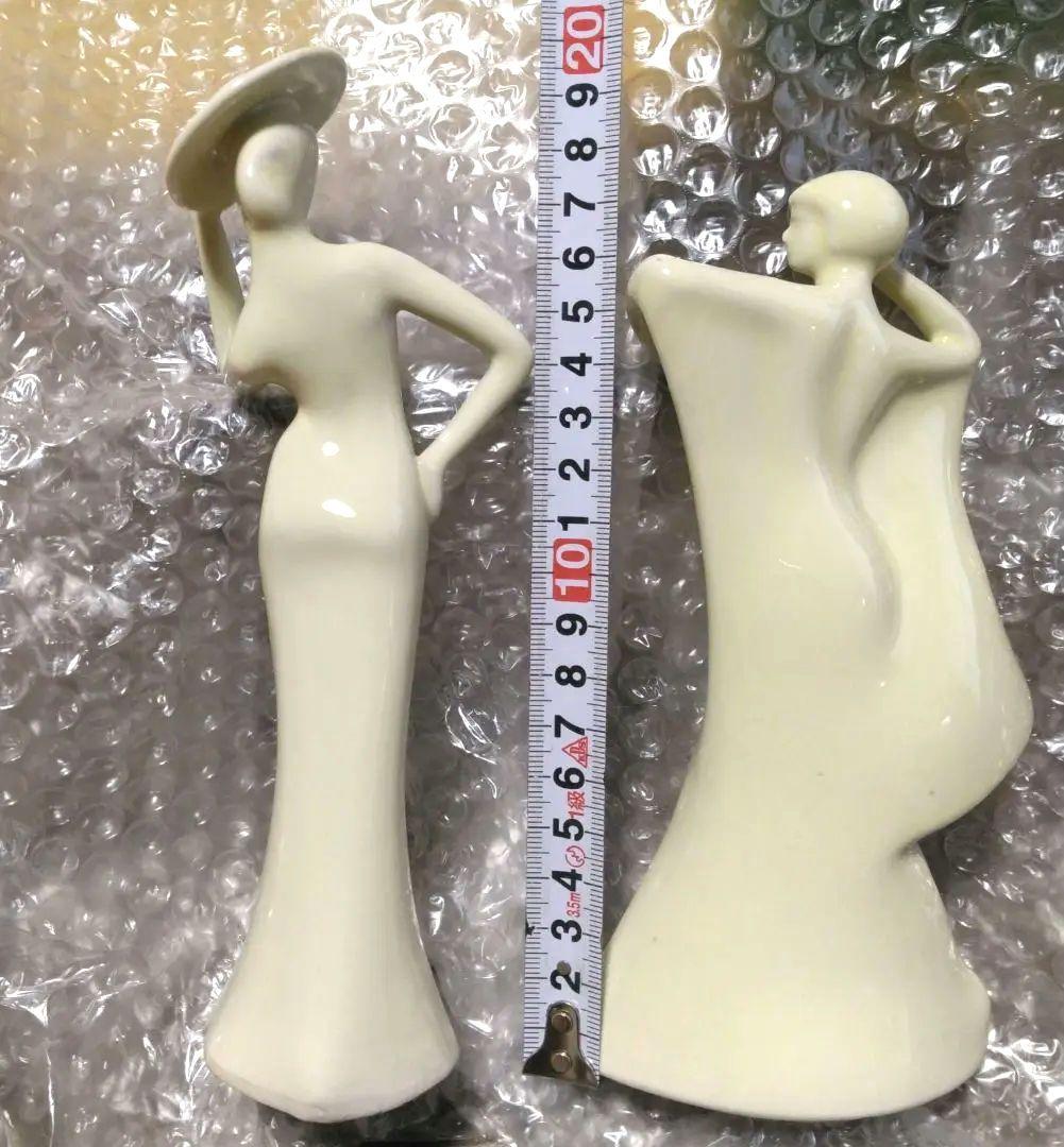美品　レトロ　フィギュリン　陶磁器　ポーセリン　人形　インテリア　ヴィンテージ