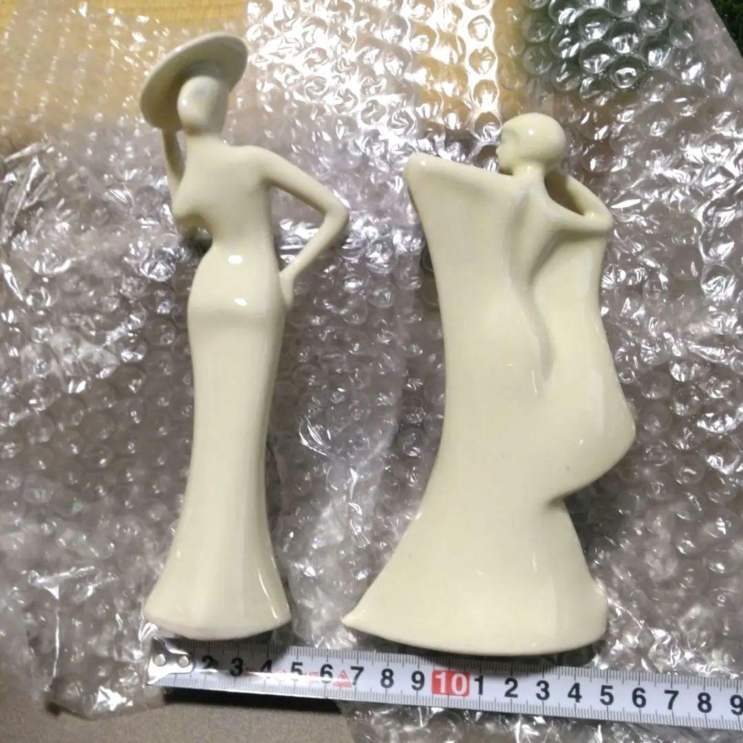 美品　レトロ　フィギュリン　陶磁器　ポーセリン　人形　インテリア　ヴィンテージ