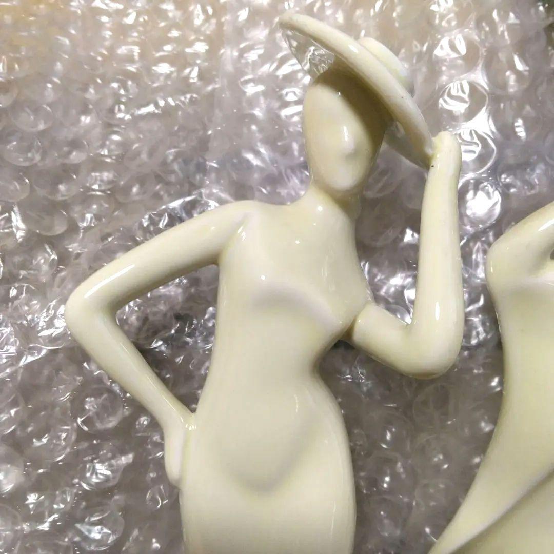 美品　レトロ　フィギュリン　陶磁器　ポーセリン　人形　インテリア　ヴィンテージ