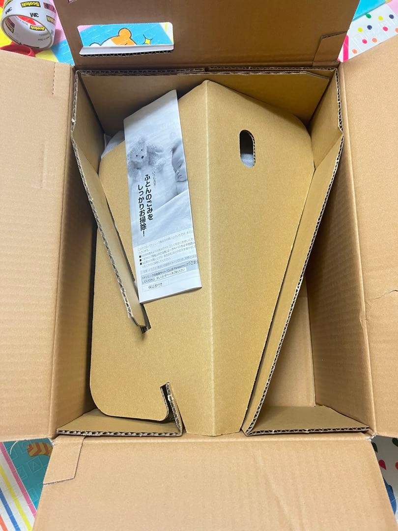 未使用パナソニック ふとん掃除機 ハウスダストMC-DF500G-S